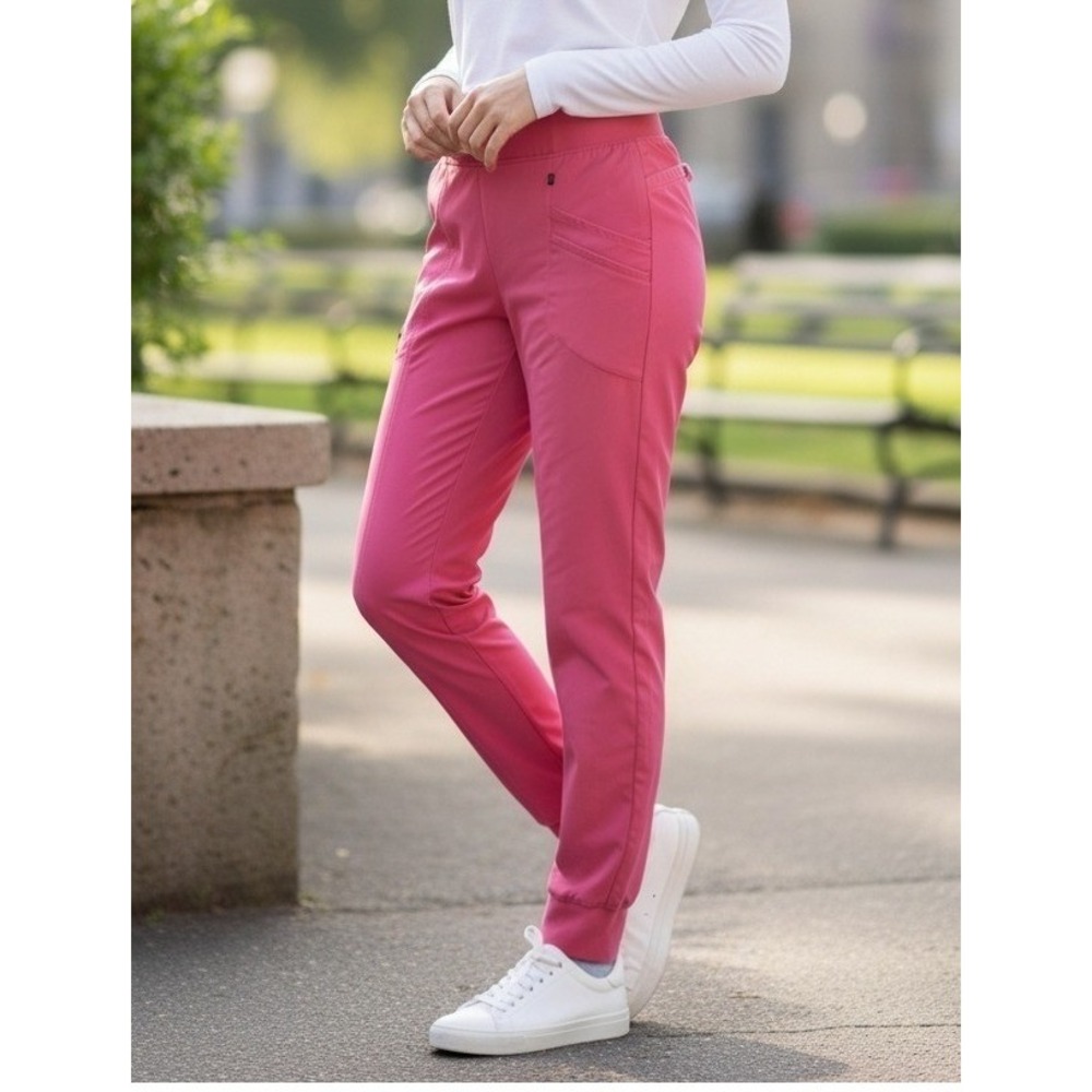 ClimateRight by Cuddl Duds Womens Size S Pink Jogger Cargo Pants Excellent